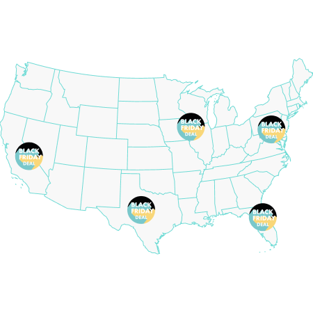 Illustration of the USA