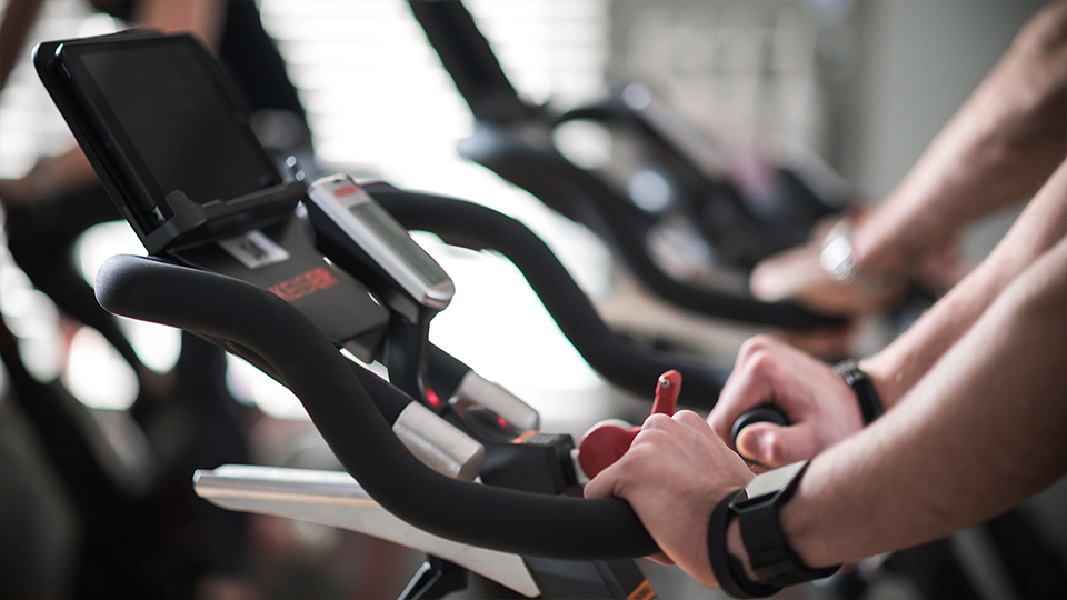 Keiser spin class at Benton Hall Golf and Country Club